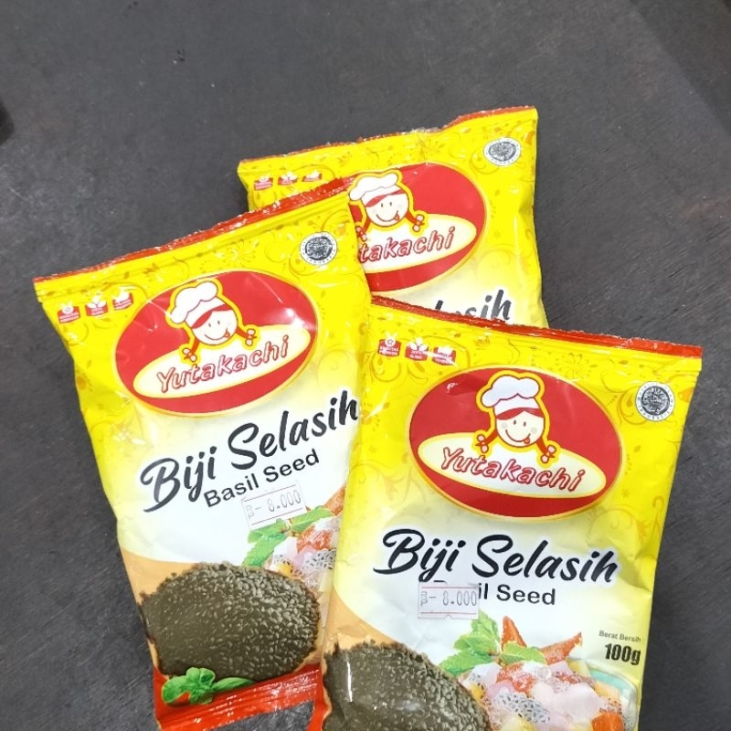 

Yutakachi Biji Selasih (Basil Seed) 100 gram