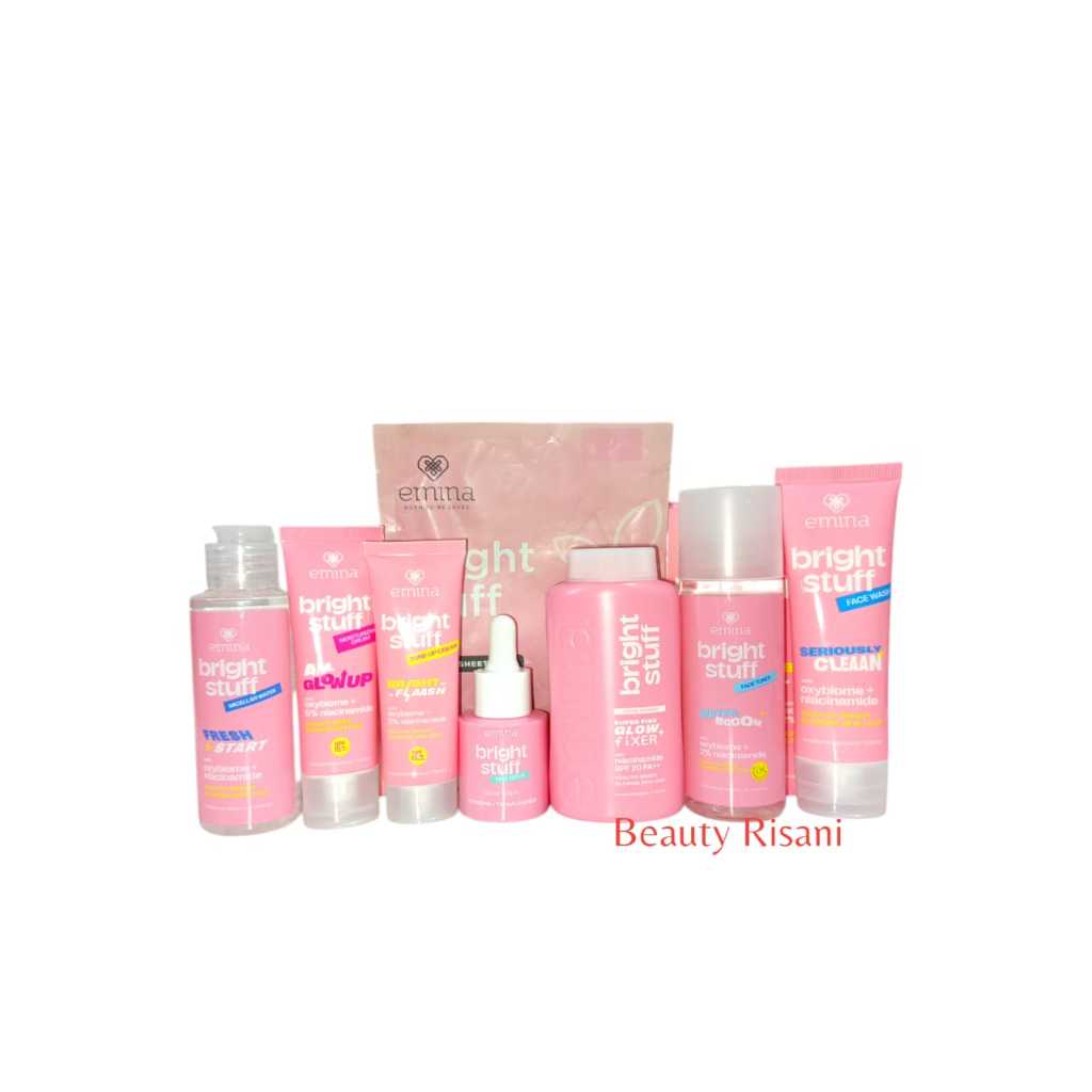 Emina Paket Skincare Bright Stuff Series Cerah&Glowing