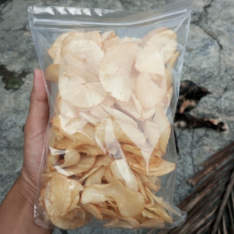 

Keripik Singkong Asin Manis 250 gram Enak Mantap Gurih Nyoi Kripik Ketela Camilan Tela Cemilan Lezat Jajanan Kriuk Jajan Inak