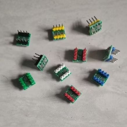 IC Eeprom Flash STB/Receiver TV + SOP8 SO8 SOIC8 board PCB Adapter