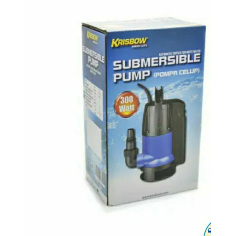 Krisbow Pompa Submersible Air Kotor 300 Watt