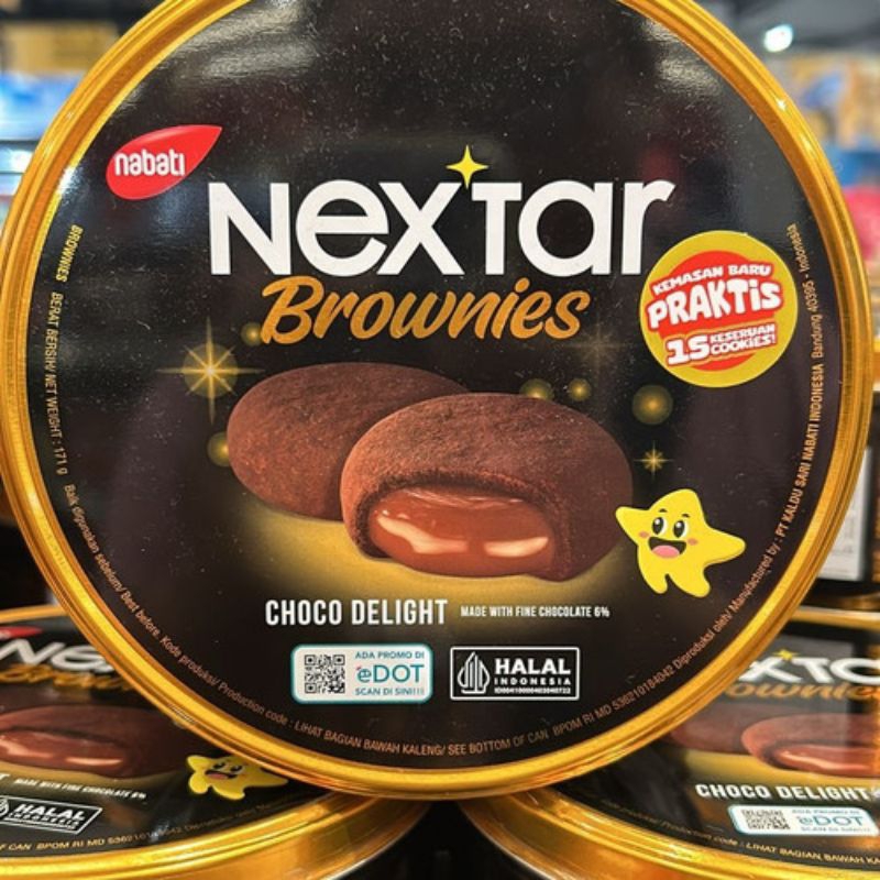 

Nextar Brownies Kaleng Kecil 160gr