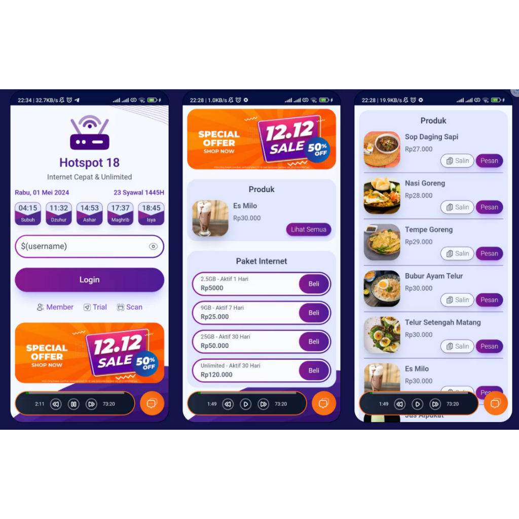 Login Page mikrotik murah