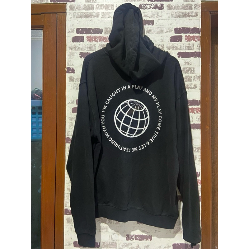 hoodie acover black