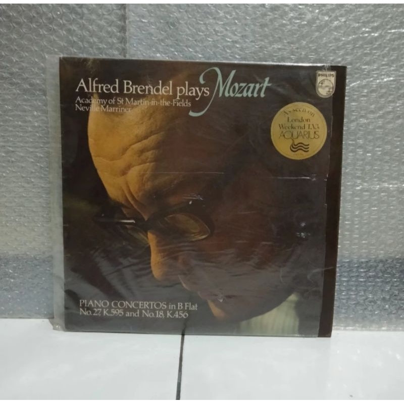 VINYL PIRINGAN HITAM 12 ALFRED BRENDEL PLAYS MOZART