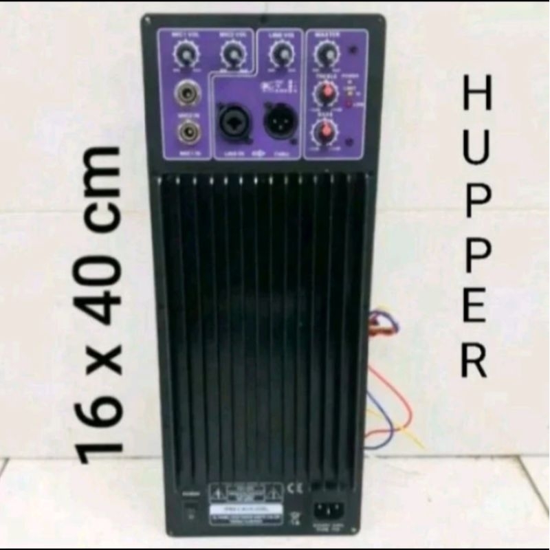 Power kit Mesin Speaker Aktif Model Huper Class H 1200 Watt bisa buat 3 Way