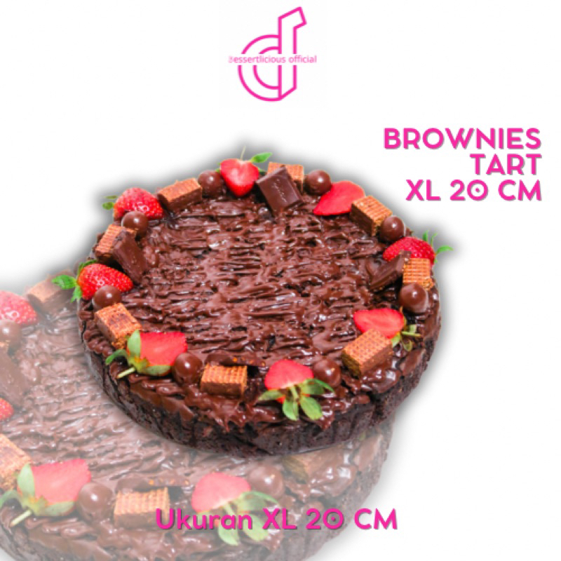 

[SURABAYA] BROWNIES TART 20CM