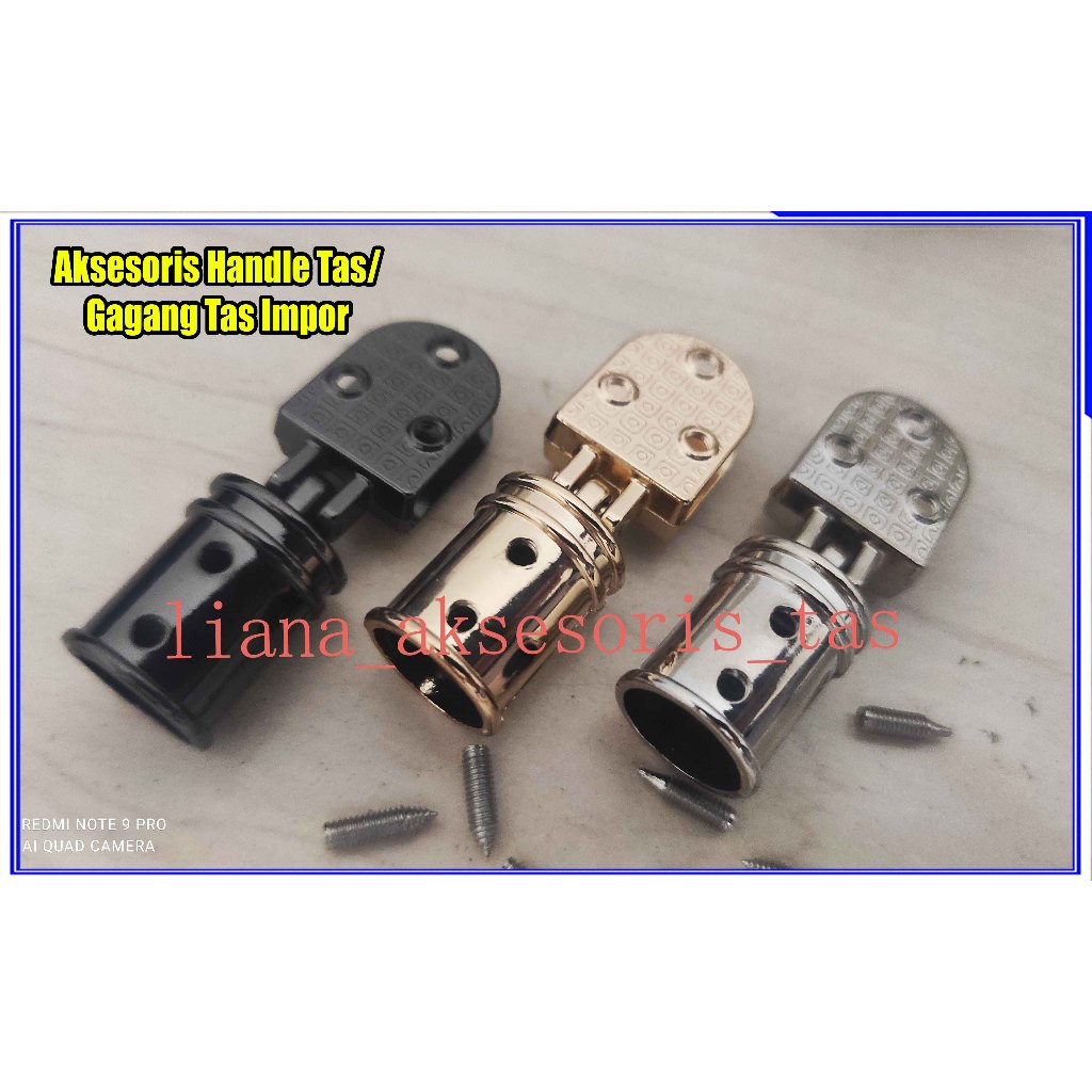 Aksesoris Gagang Tali Tas + BAUT -  Aksesoris Handle Tas Impor