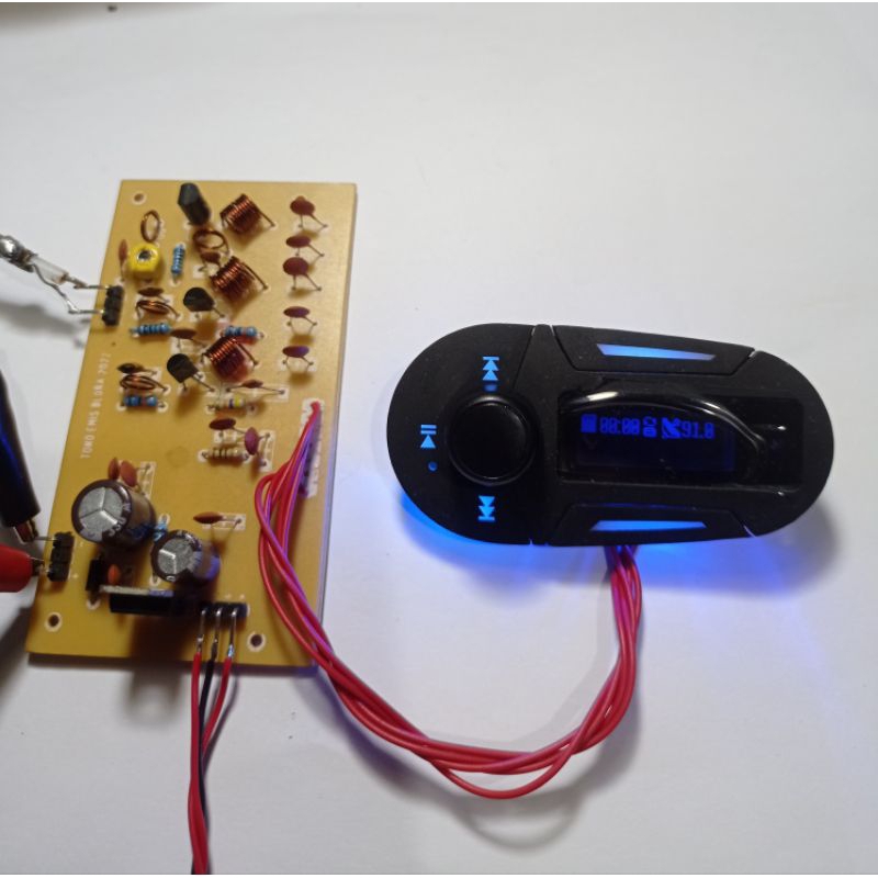 Amplifier audio TX FM MINI 1wat PLL LCD stereo NEW