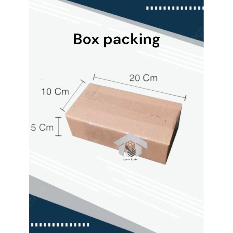 

Kardus Packing box packing Ukuran 20 x 10 x5cm