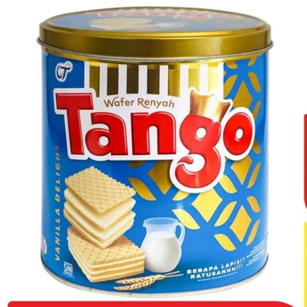 

Tango Vanila 240Gr Kaleng / Tango Kaleng 240Gr Vanila / Tango Wafer Vanila 240Gr