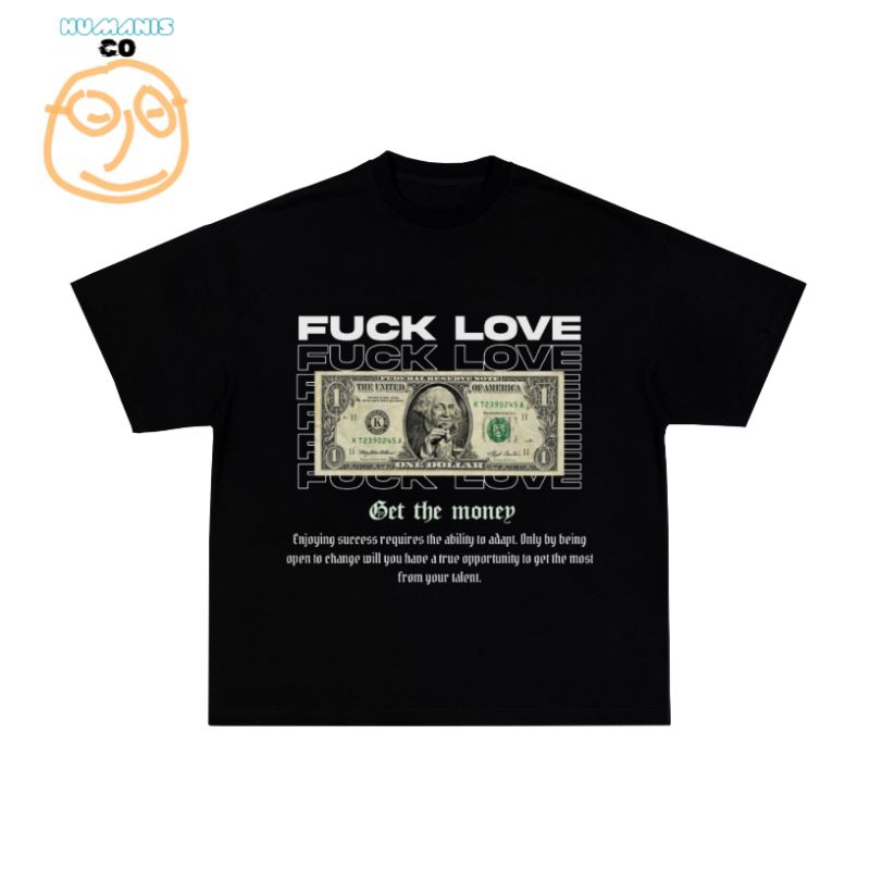 T-shirt New fuck Love Money