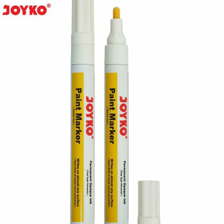 

KODE L88R Paint Marker WHITE joyko PTM37 harga 12 pcs