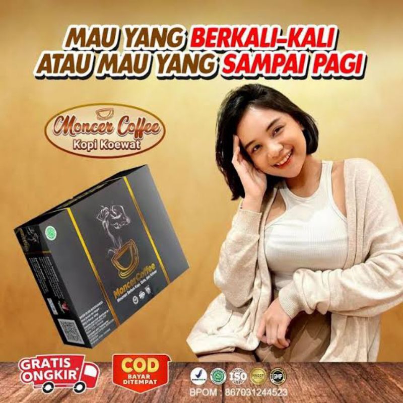

Monceer Coffee Original I Mocer Coffee 1 Box Isi 8 Sachet Sudah BPOM