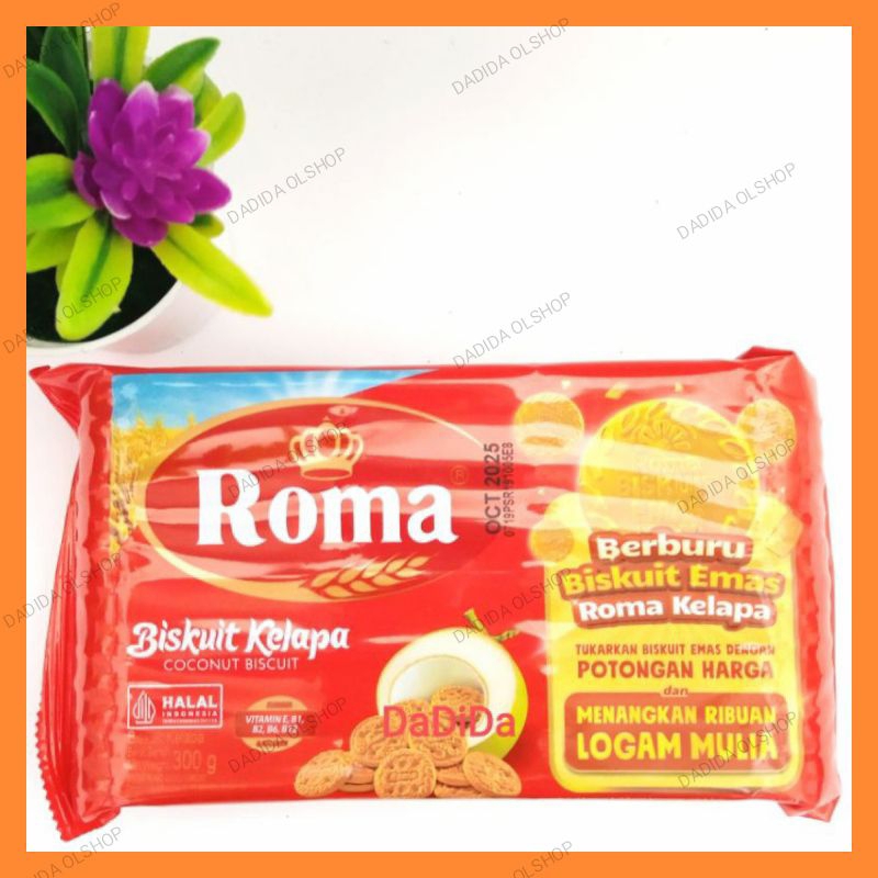 

Roma Biskuit kelapa 300 g