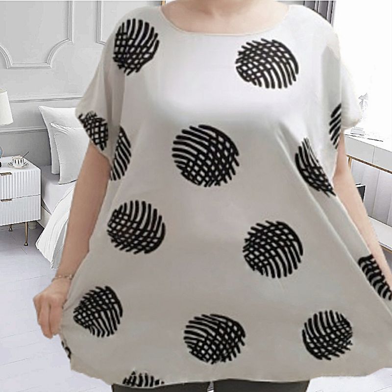 PROMO [NEW PRODUCT] Blouse jumbo atasan jumbo wanita baju jumbo wanita atasan baby doll jumbo baju t