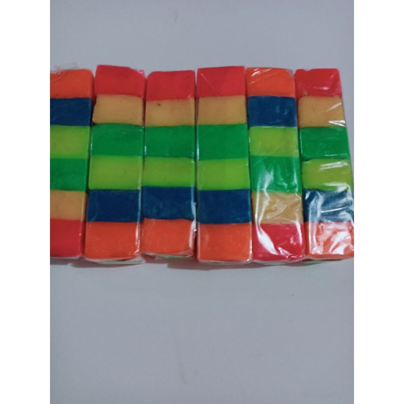 plastisin mainan malam anak anak isi 6 pcs