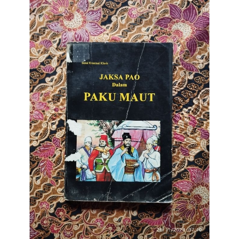 Buku Serial Kriminal Klasik, JAKSA PAO Dalam PAKU MAUT ° Marcus A.S. °