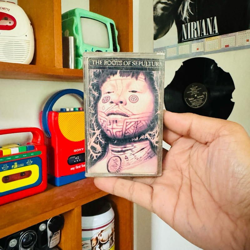 Kaset Pita / Tape / Walkman Sepultura The Roots Original 100% Berfungsi / Tested Indonesia Luar Camp