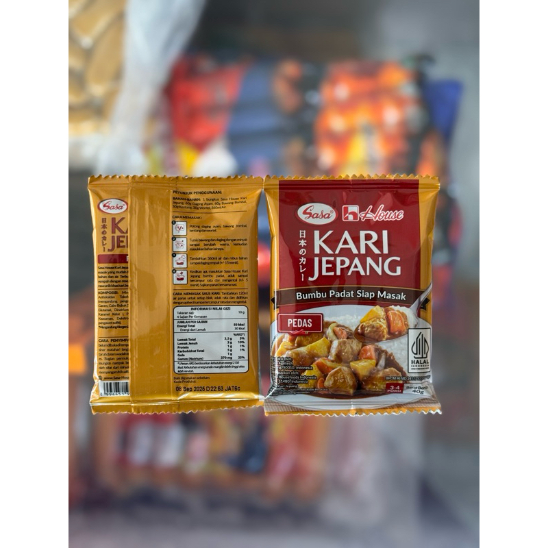 

Sasa House Kari Jepang Pedas / Original Japan Curry 40gr