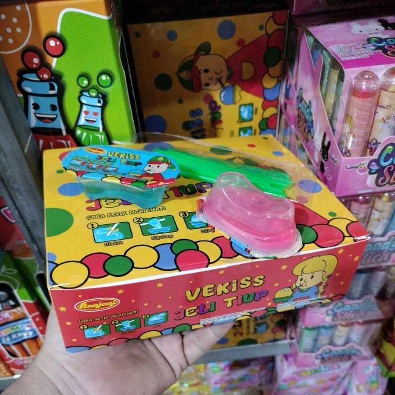 

VEKISS JELI TIUP BALON RANJANI 1 box isi 30 pcs