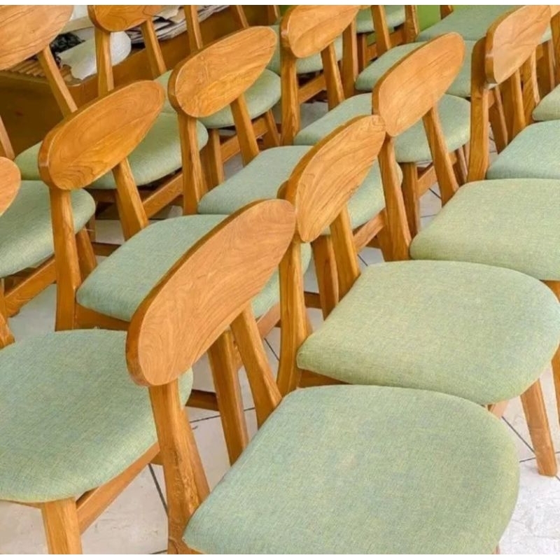 Kursi Cafe Jati Kursi Makan Jati Kursi Minimalis Kayu Jati Kursi Ropan Kayu Jati Solid