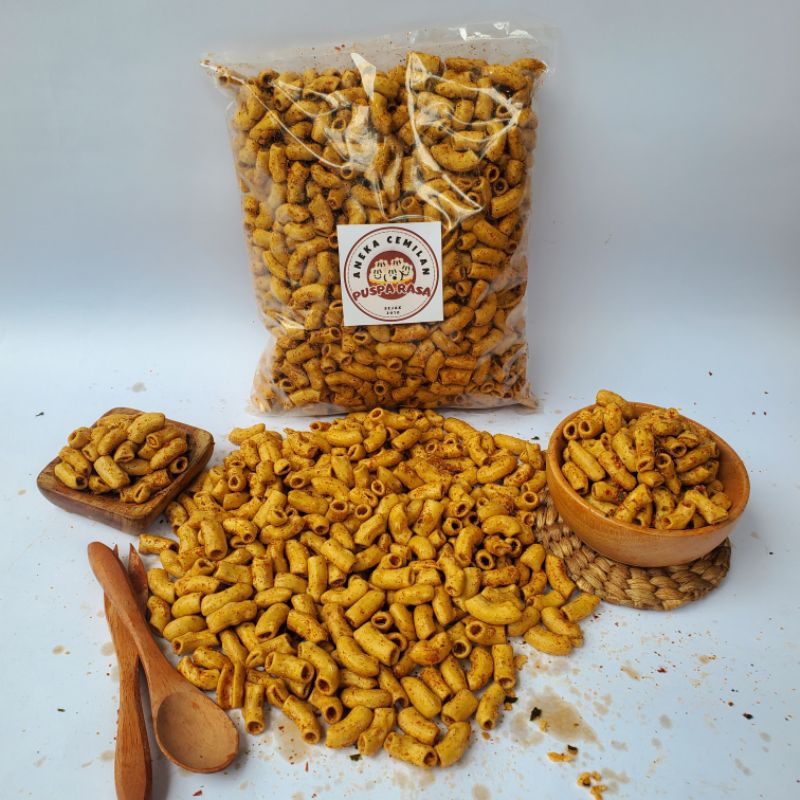 

Makroni Bantet Pedas Daun Jeruk 500gr