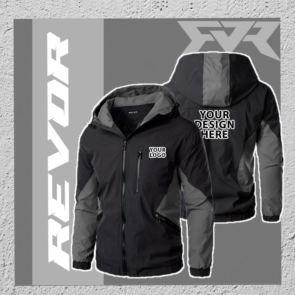 Jaket Revor Custom Logo