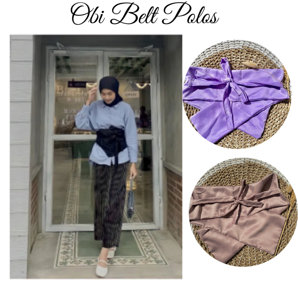 SABUK WANITA IKAT PINGGANG KONDANGANOBI BELT TALI PINGGANG WANITA KEKINIAN TALI PINGGANGIKAT PINGGAN