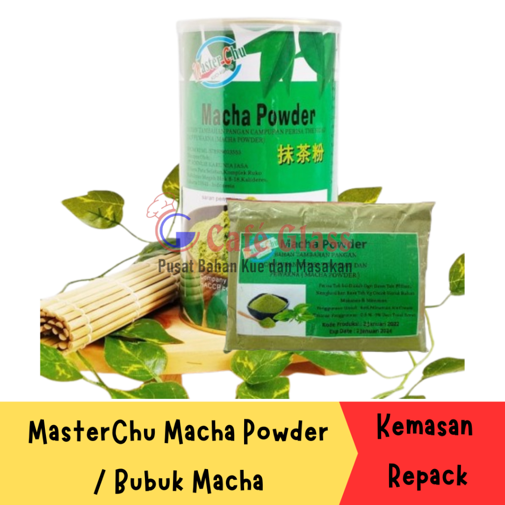 

MasterChu Macha Powder / Bubuk Macha-Repack 50Gr