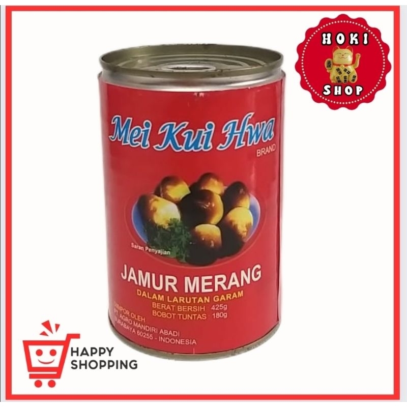 

✔MURAH Jamur Merang Kaleng Halal MUI / Whole Straw Mushroom 425g