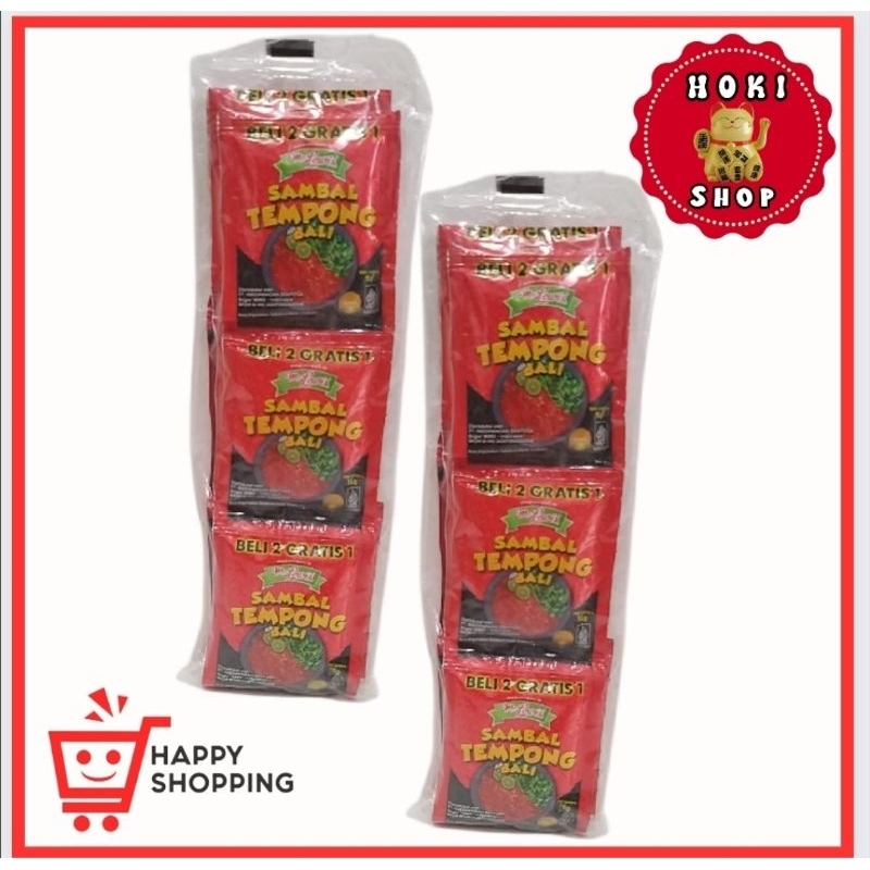 

Mc Lewis Sambal Tempong 1renceng 10pcs / McLewis Tempong/ Sambel Tempong