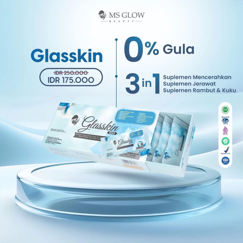 GLASSKIN DRINK COLLAGEN MS GLOW