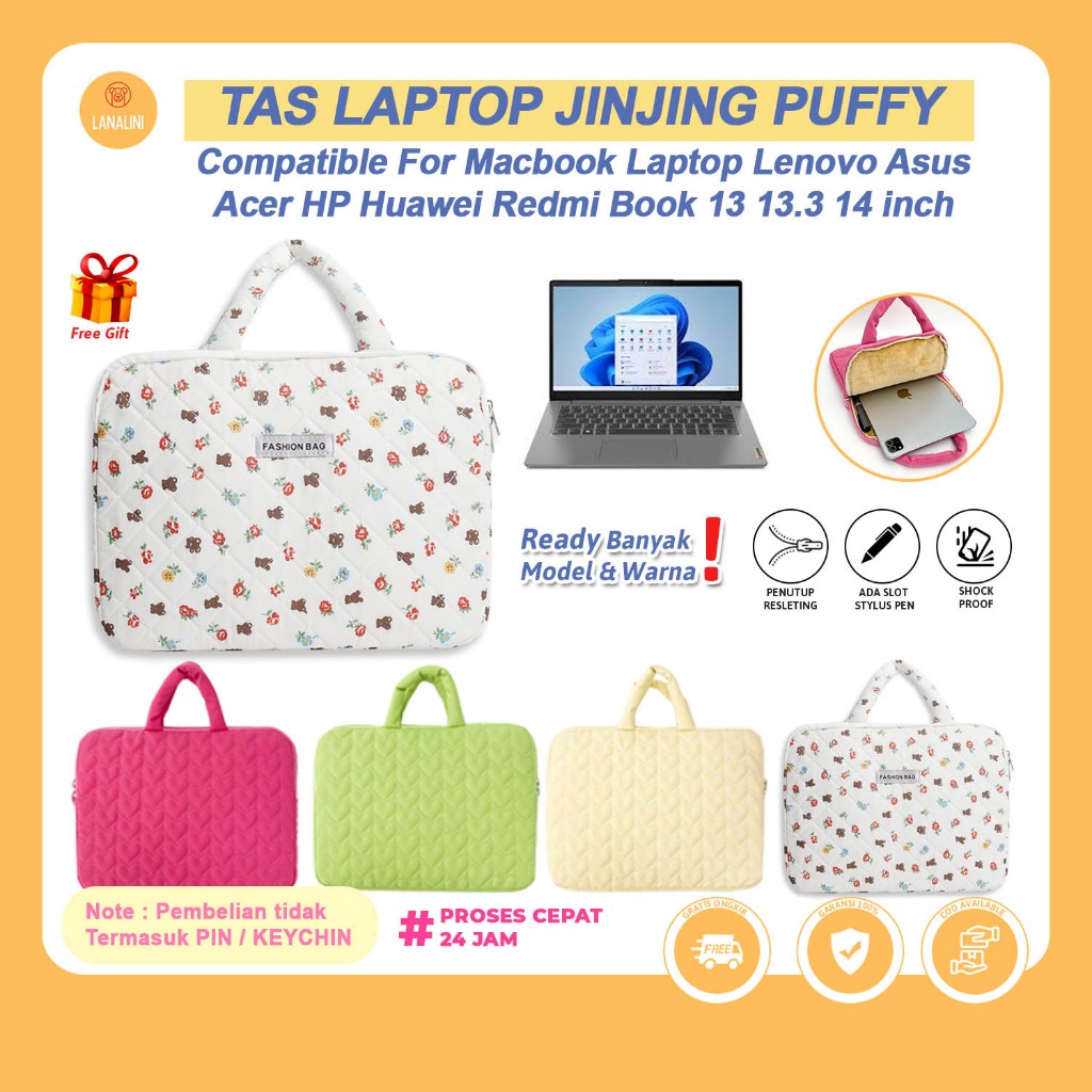 Tas Cover ADVAN Laptop Workplus AMD Ryzen 5 13 13.3 14 inch Leptop Komputer Notebook Sleeve Model Ba