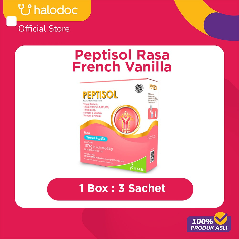 

Peptisol Rasa French Vanilla 180 g