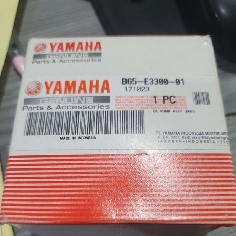 pompa oli  yamaha aerox ori yamaha genuine part