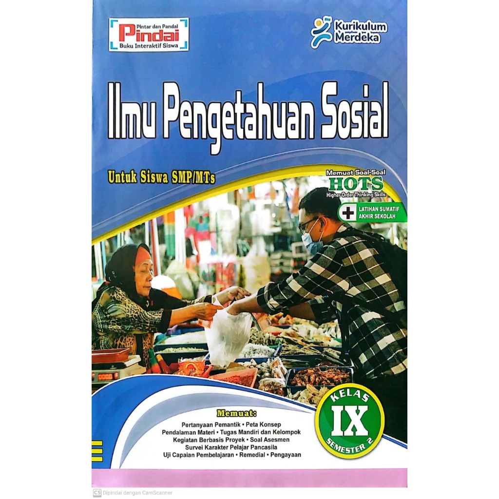 Buku LKS IPS Kurikulum Merdeka Kelas 9 SMP/MTs Semester 2