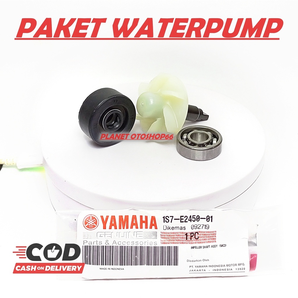 KIPAS WATER PUMP / SEAL WATER PUMP / BEARING WATER PUMP VIXION OLD / VIXION NEW / NVL / NVA / R15 / 