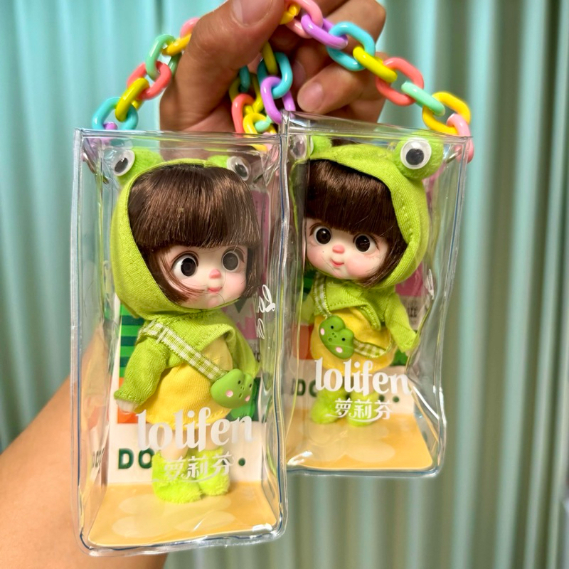 [FAST PO🇨🇳] OB11 DOLL PENDANT ACCESSORIES BAG / BAG CHARM OB11 DOLL / KEYCHAIN DOLL WITH TRANSPARENT