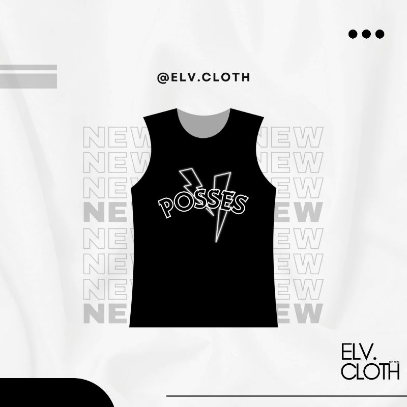 Kaos Pound Fit - Posses Singlet