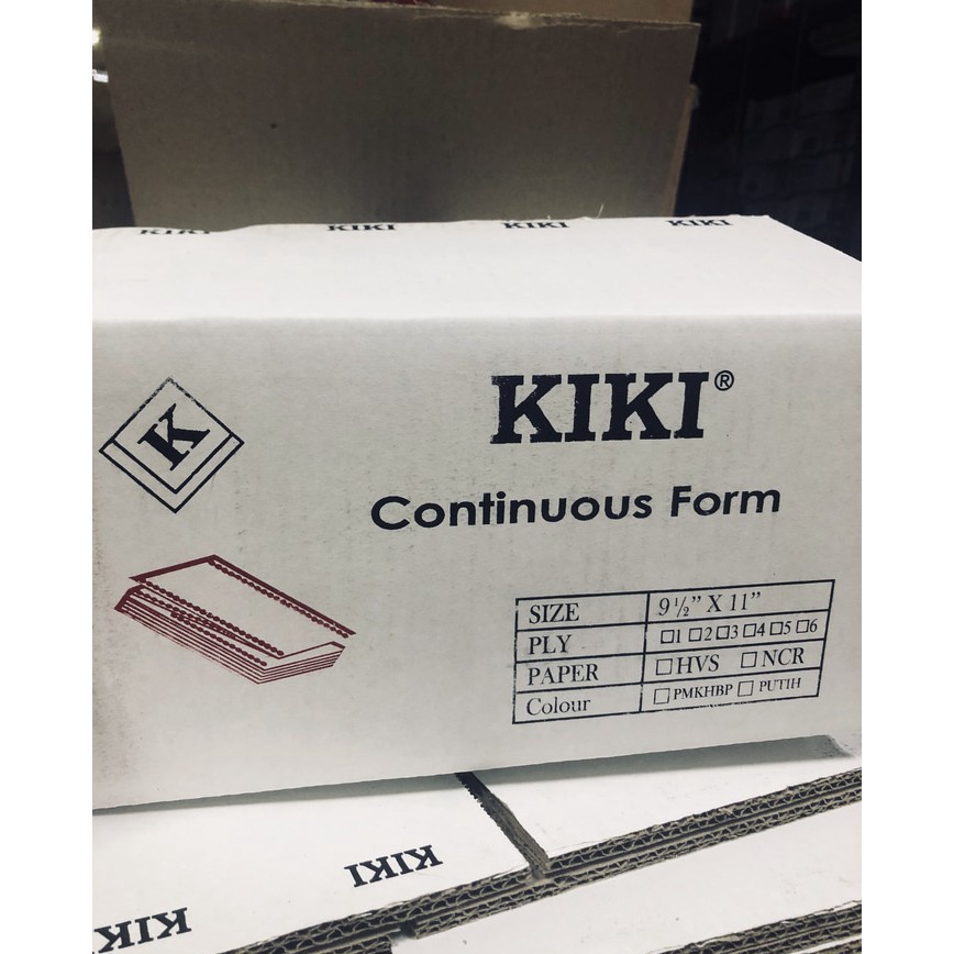 

gMurah Banget KERTAS KOMPUTER Continuous Form 9 12 x 112 2 ply Kiki K2 PRS D82