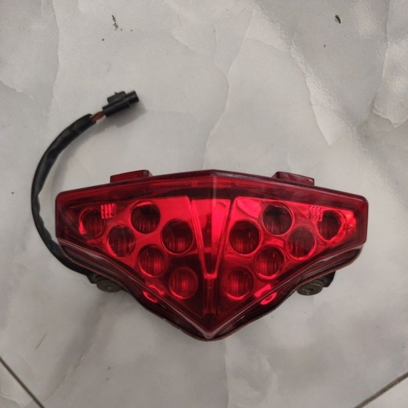 Stoplamp Ninja ER6N ORIGINAL - Lampu stop belakang Kawasaki ER6 N ori copotan motor