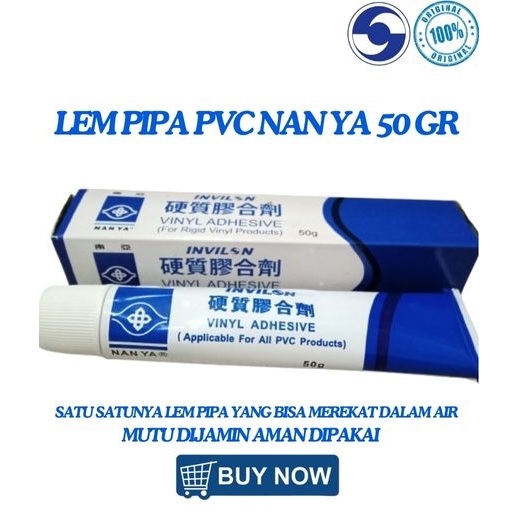 LEM PIPA PVC NANYA-TAIWAN 50GR/kotak