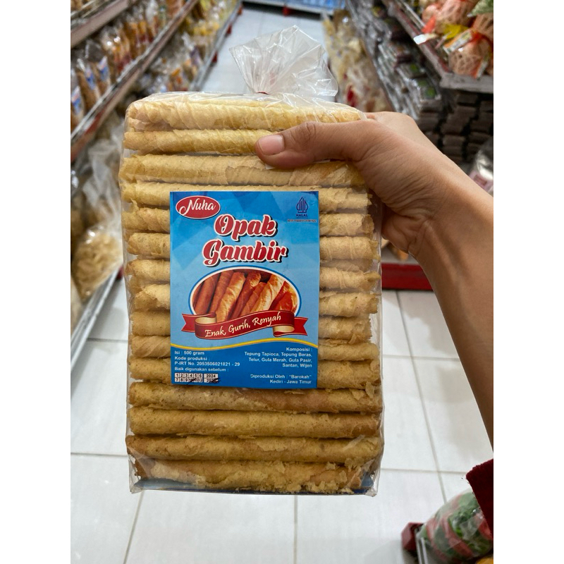 

Opak Gambir Berat 500 Gram