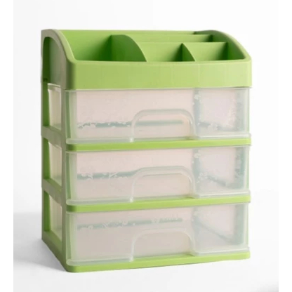 Rak kosmetik Laci Kosmetik Plastik 3 Susun