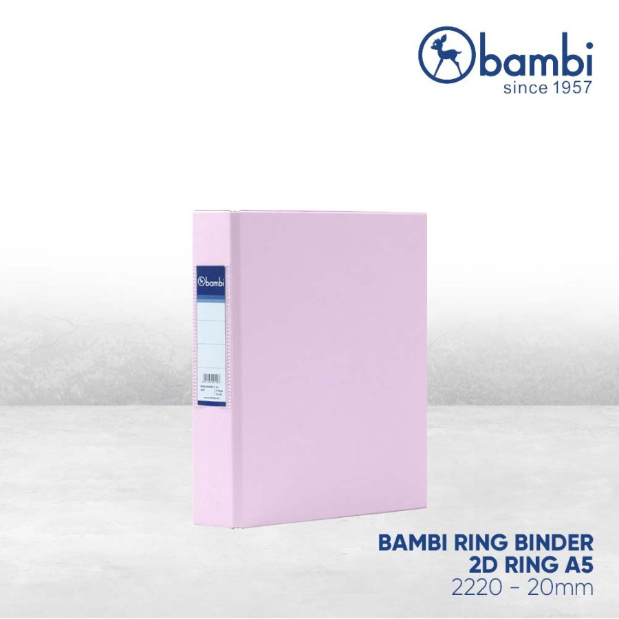 

Bambi 2 Ring Binder 2220 - A5 Photocard/Namecard/Presentation/Album