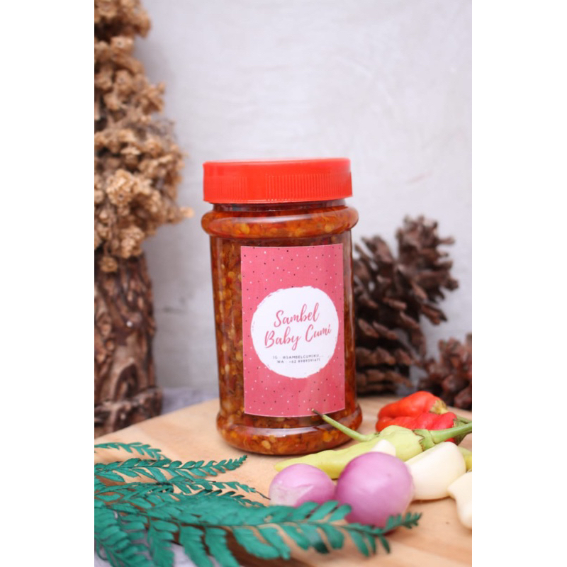 

Sambel Baby Cumi 230gr