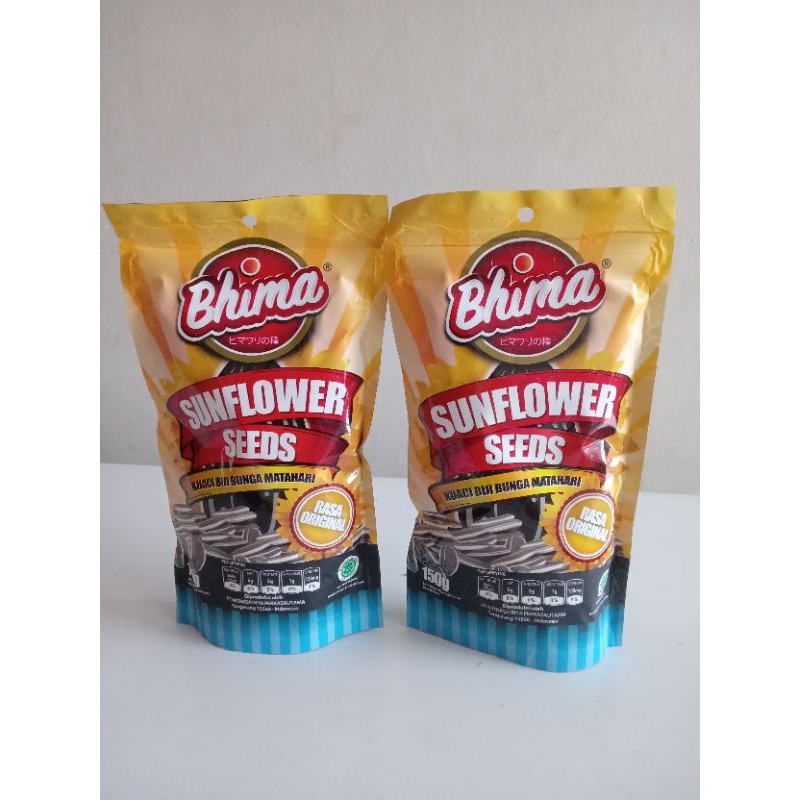 

Bhima Original Sunflower Seeds 150gr - Kuaci Biji Bunga Matahari