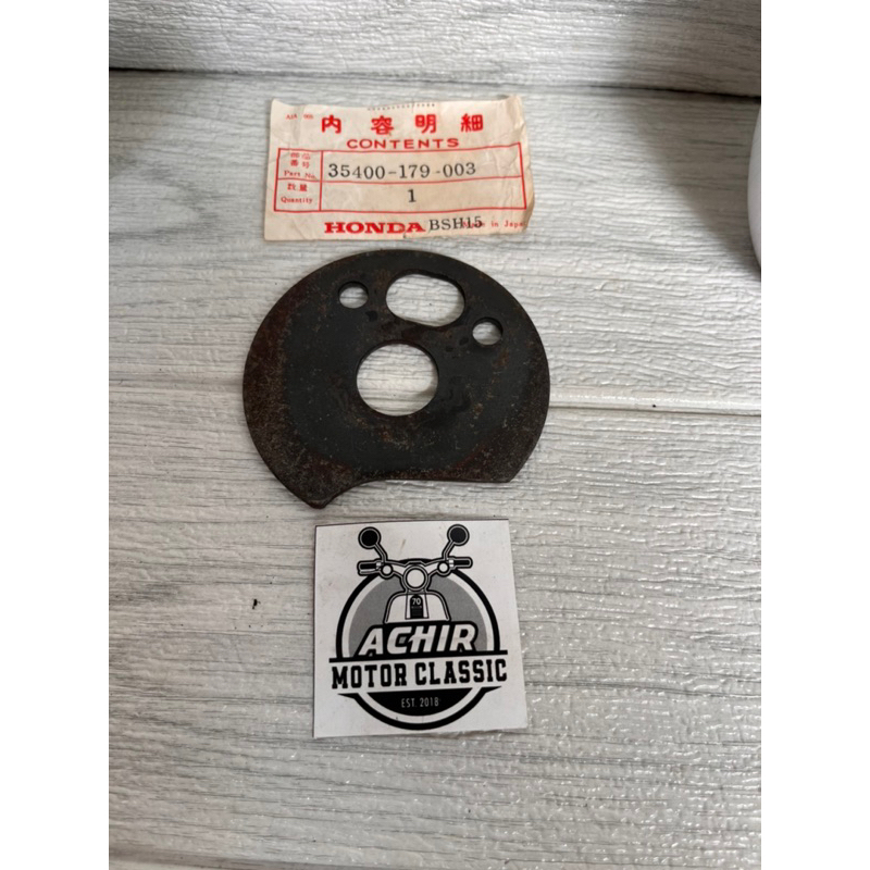 plat besi Pangkon dudukan stang honda c70 c700 c800 supercup original