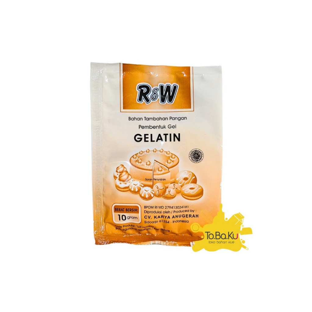 

RW Gelatin Sachet 10gr (Premium)